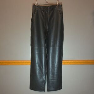 OAK + FORT Black Leather Apparel